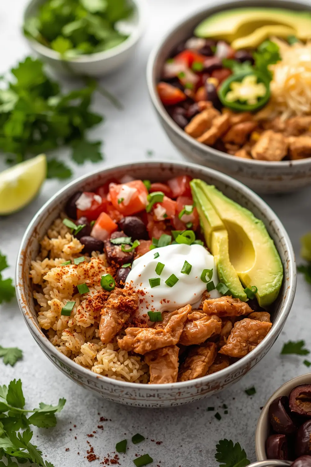 Cinco de Mayo burrito bowls