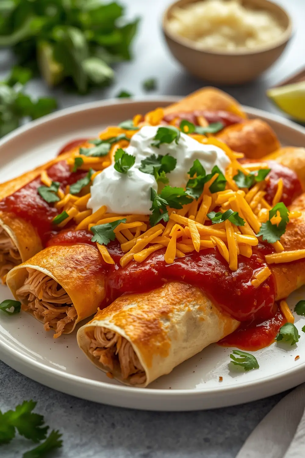 Cinco de Mayo enchiladas
