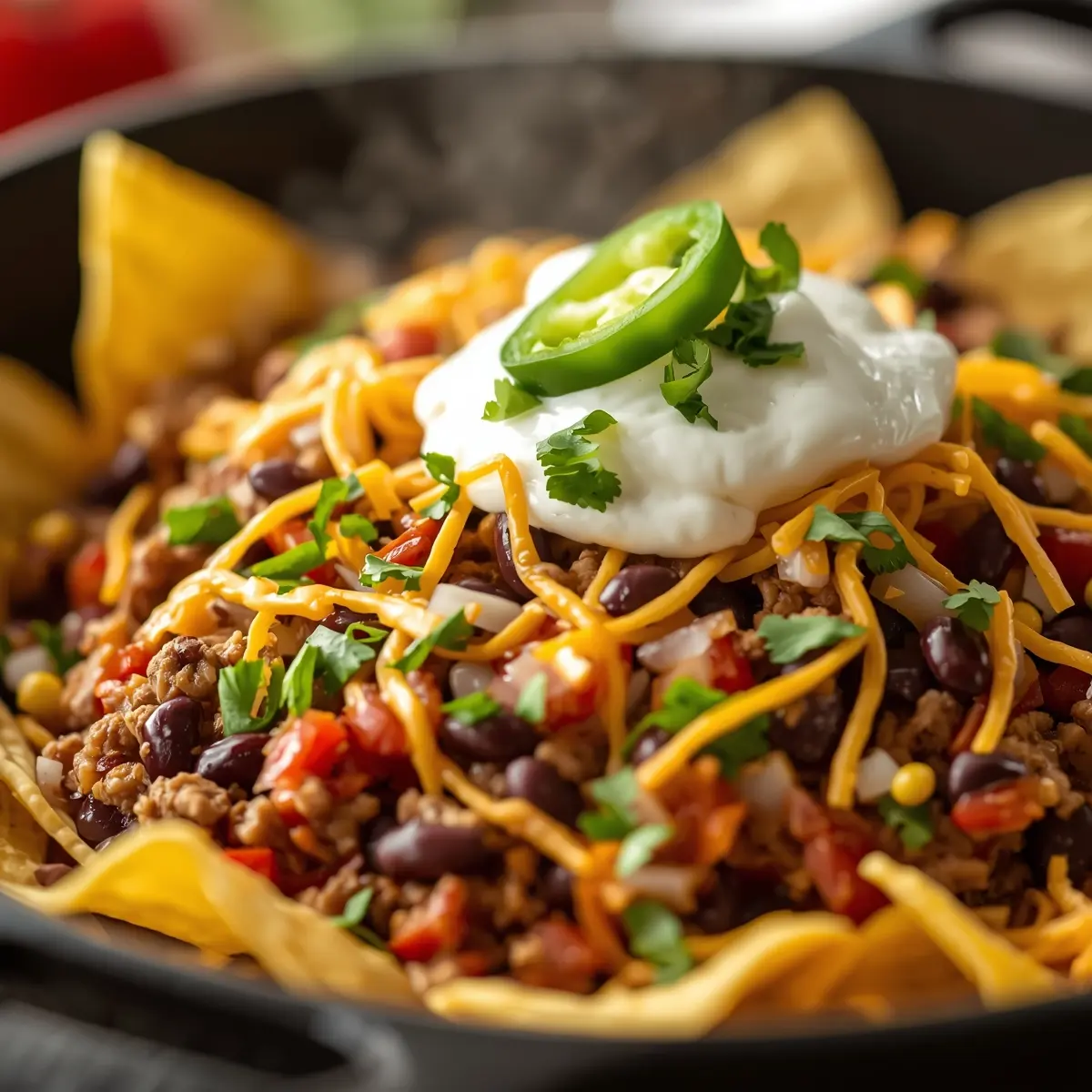 Cooking instructions for Cinco de Mayo nachos