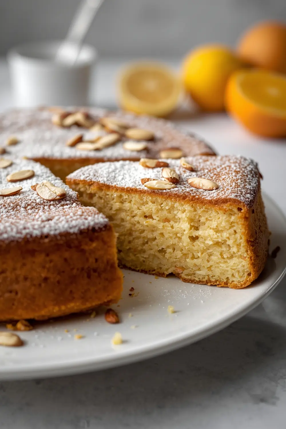 Easter almond cake