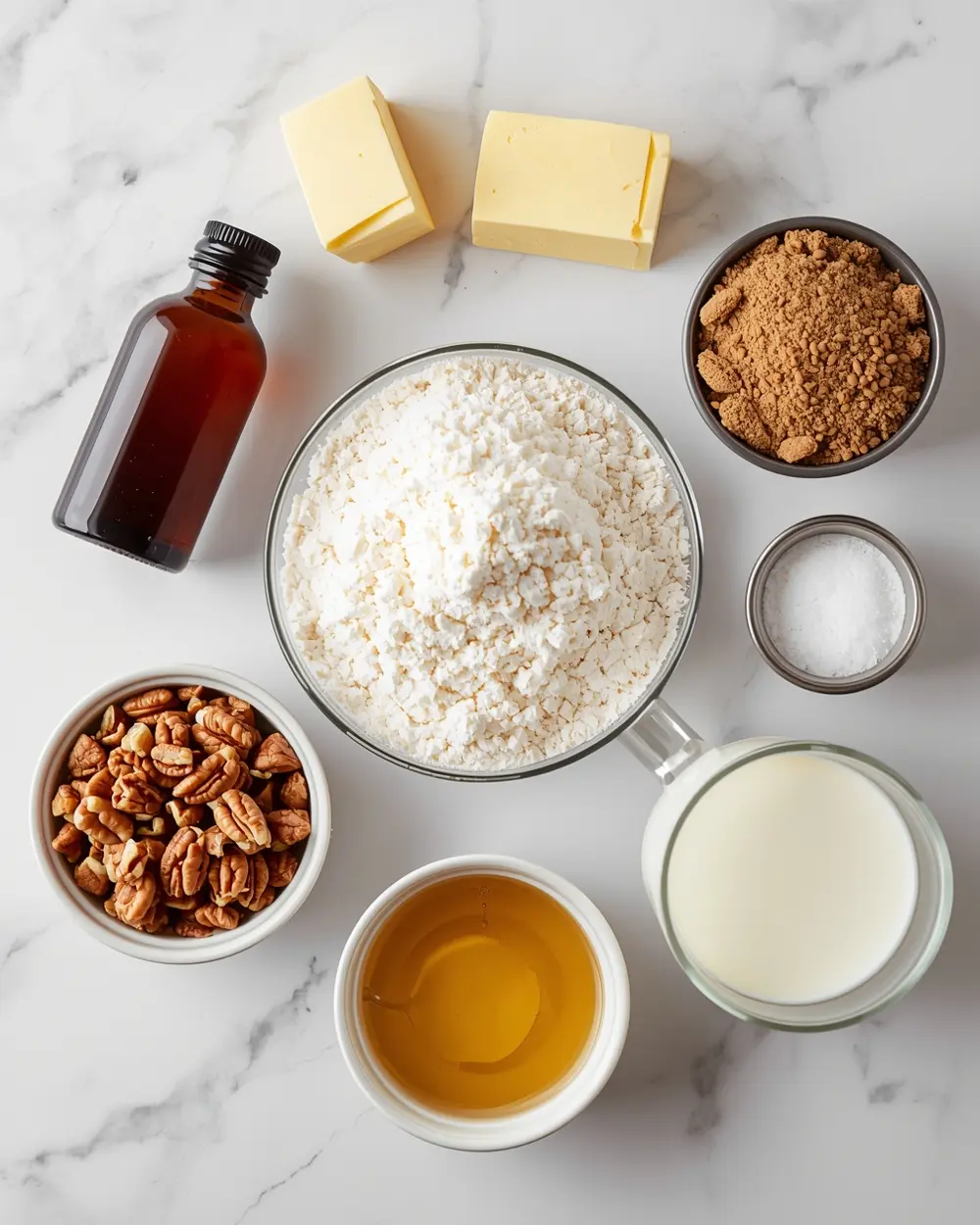 Ingredients for Easter blondies