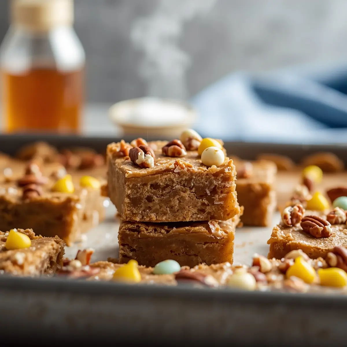 Cooking instructions for Easter blondies