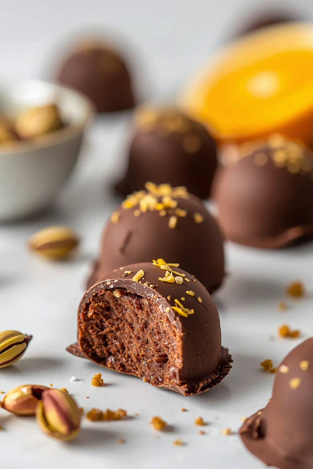 Easter chocolate truffles
