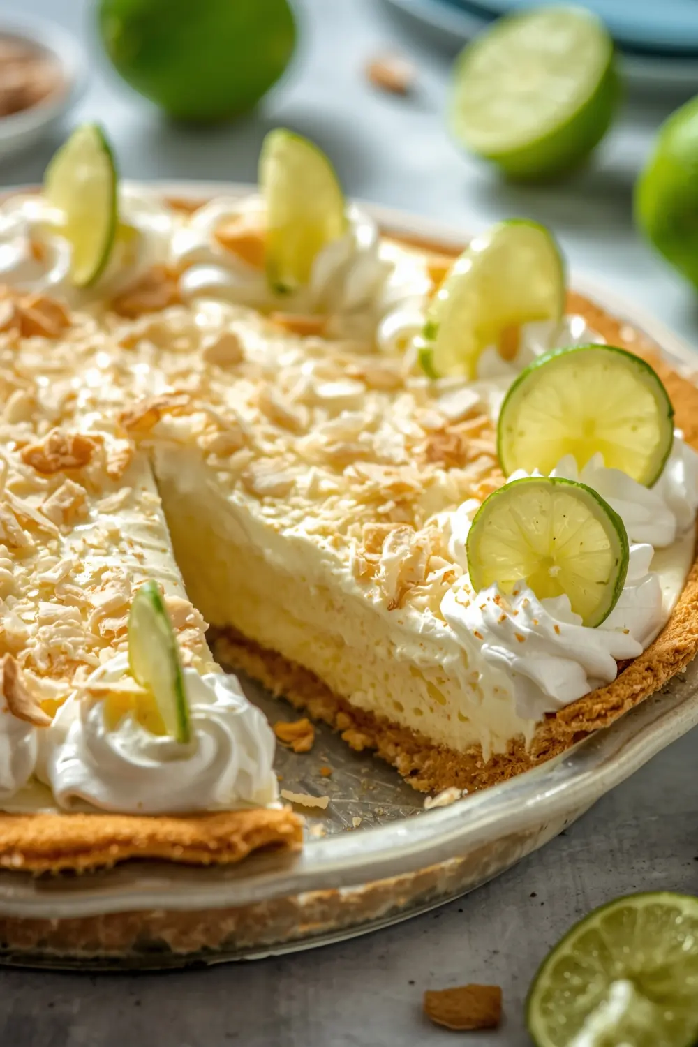 Easter key lime pie