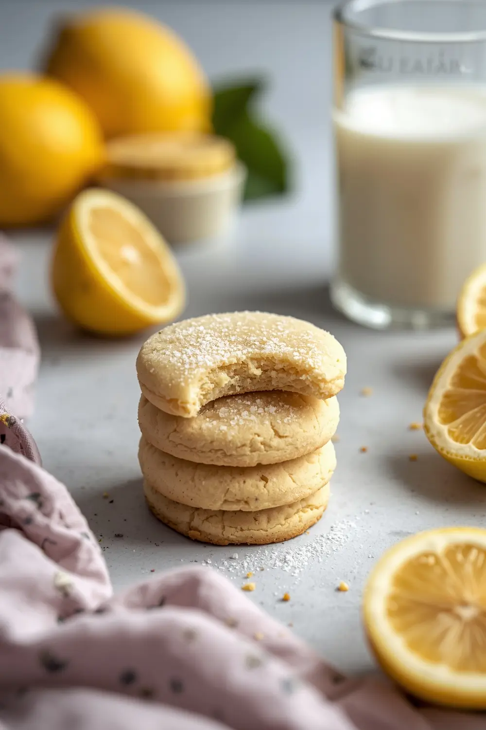Easter lemon cookies