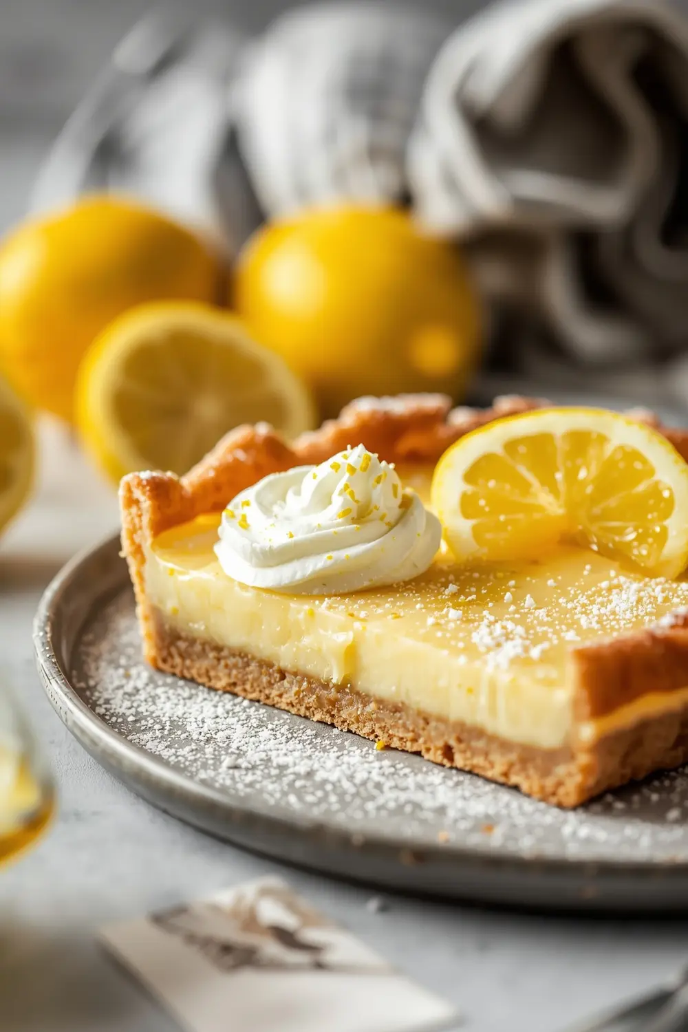 Easter lemon tart
