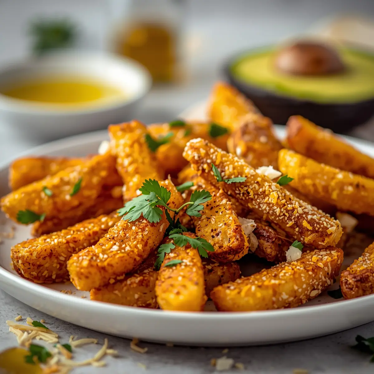 Cooking instructions for air fryer avocado fries