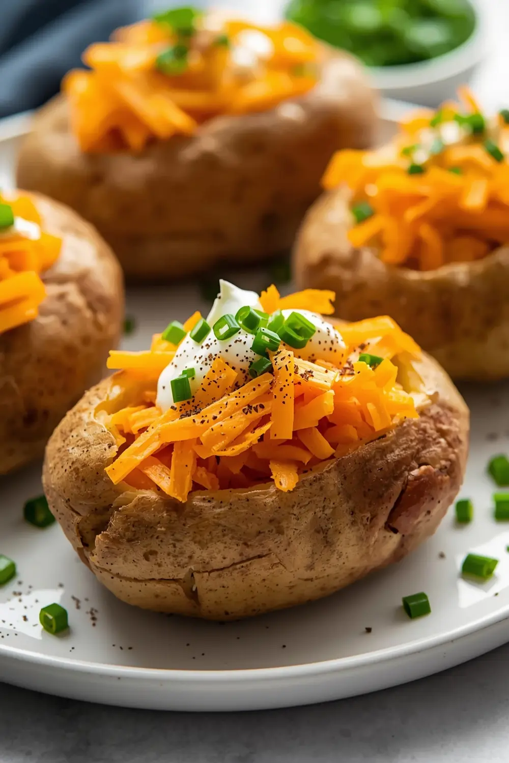 air fryer baked potatoes