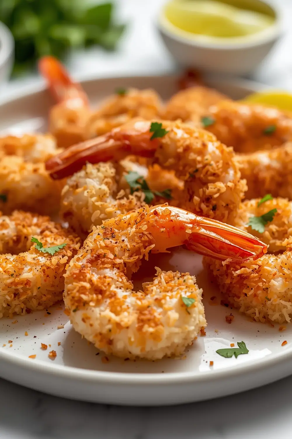 air fryer coconut shrimp