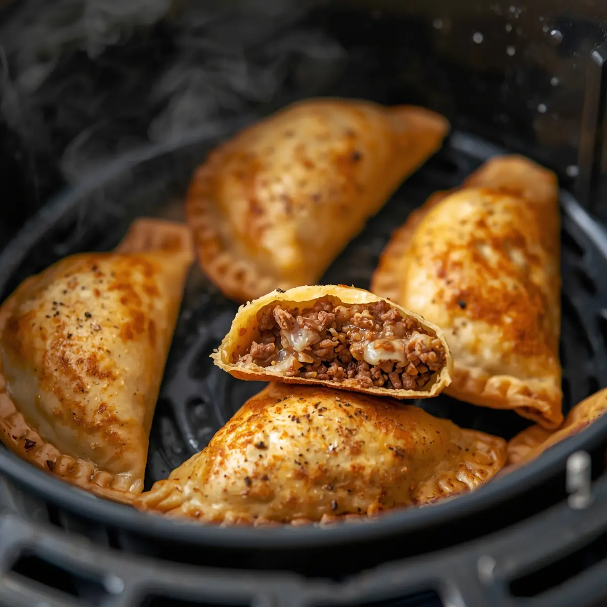 Cooking instructions for air fryer empanadas