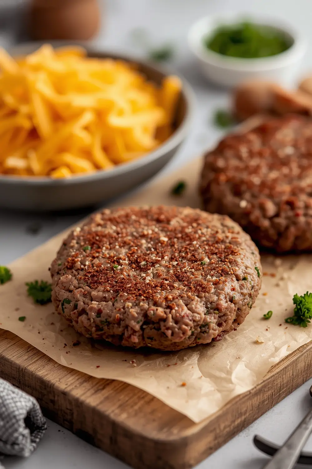air fryer hamburgers