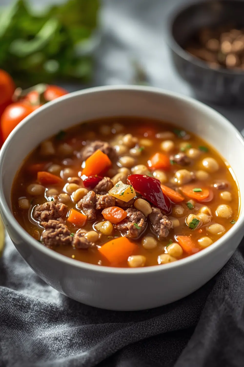 cabbage and bean soup