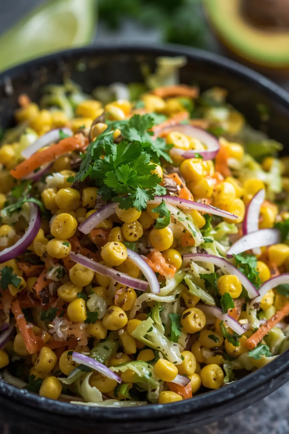 cabbage and corn salad