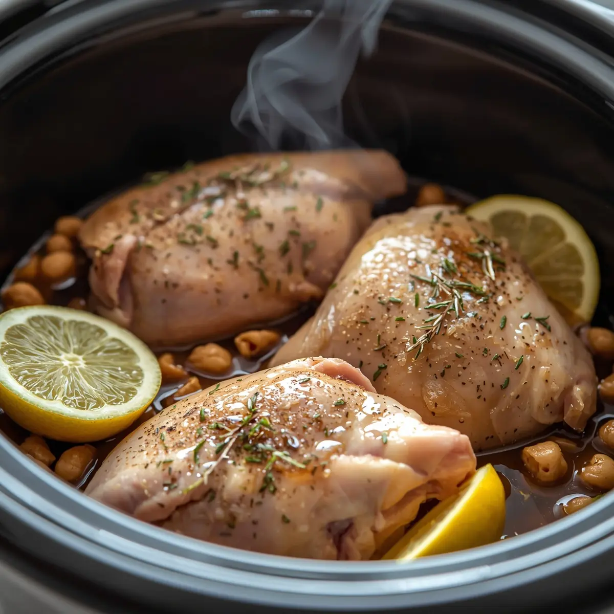 Cooking instructions for crockpot Greek chicken