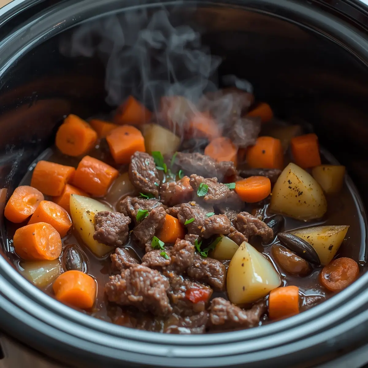 Cooking instructions for crockpot beef stew