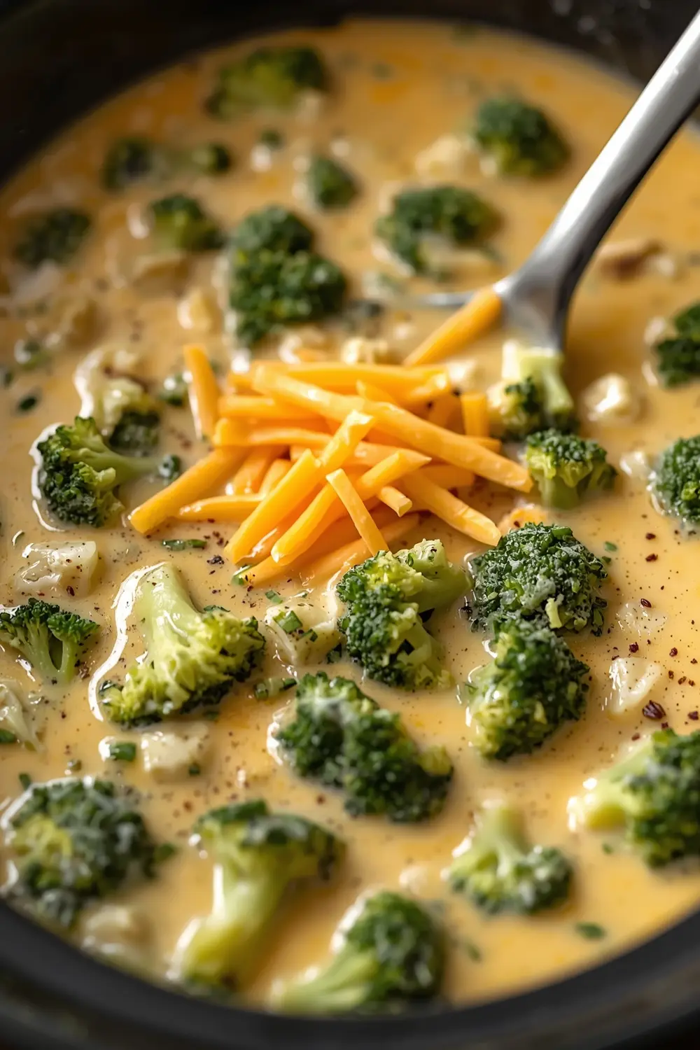 crockpot broccoli cheese soup