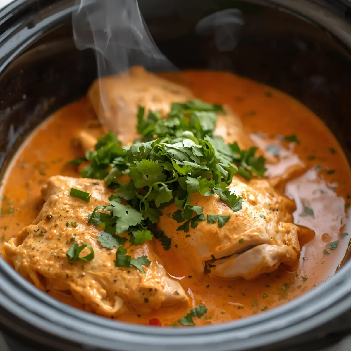 Cooking instructions for crockpot coconut chicken curry