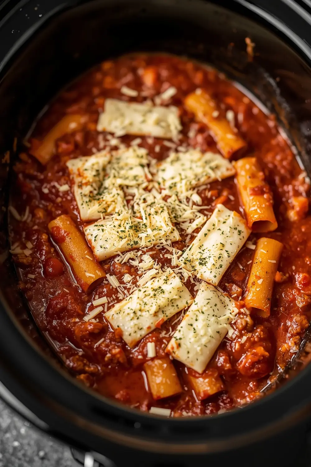 crockpot lasagna