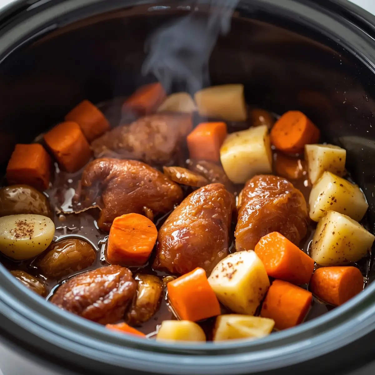 Cooking instructions for crockpot maple chicken