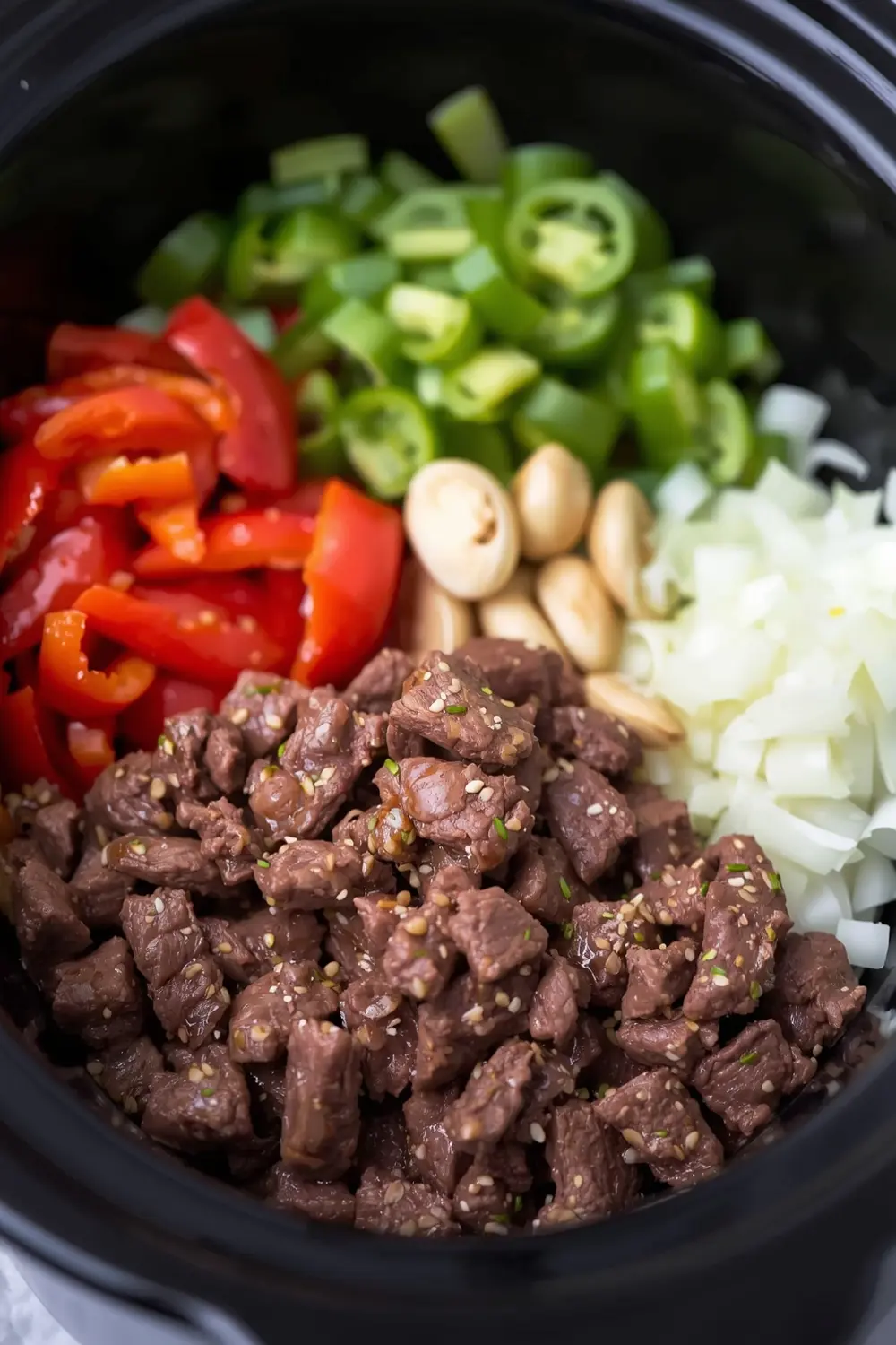crockpot pepper steak
