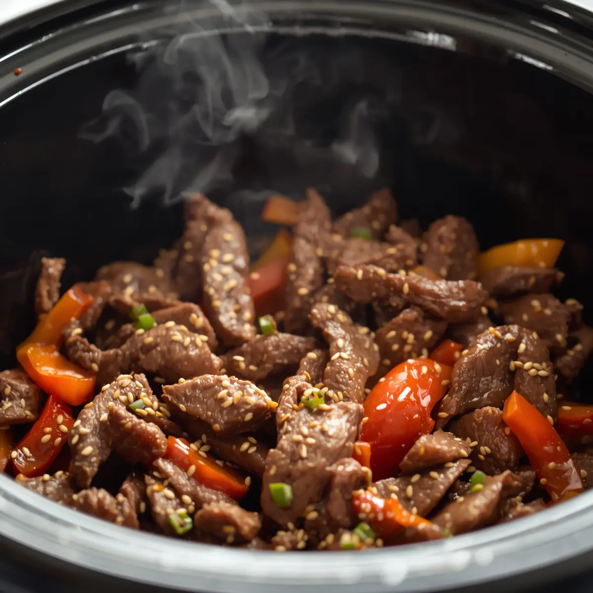 Cooking instructions for crockpot pepper steak