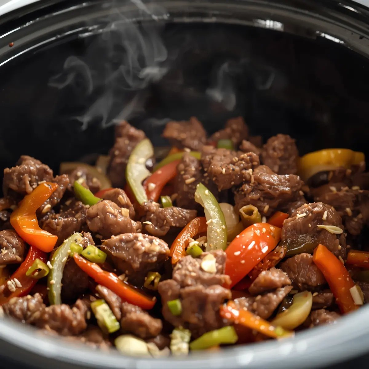 Cooking instructions for crockpot pepper steak