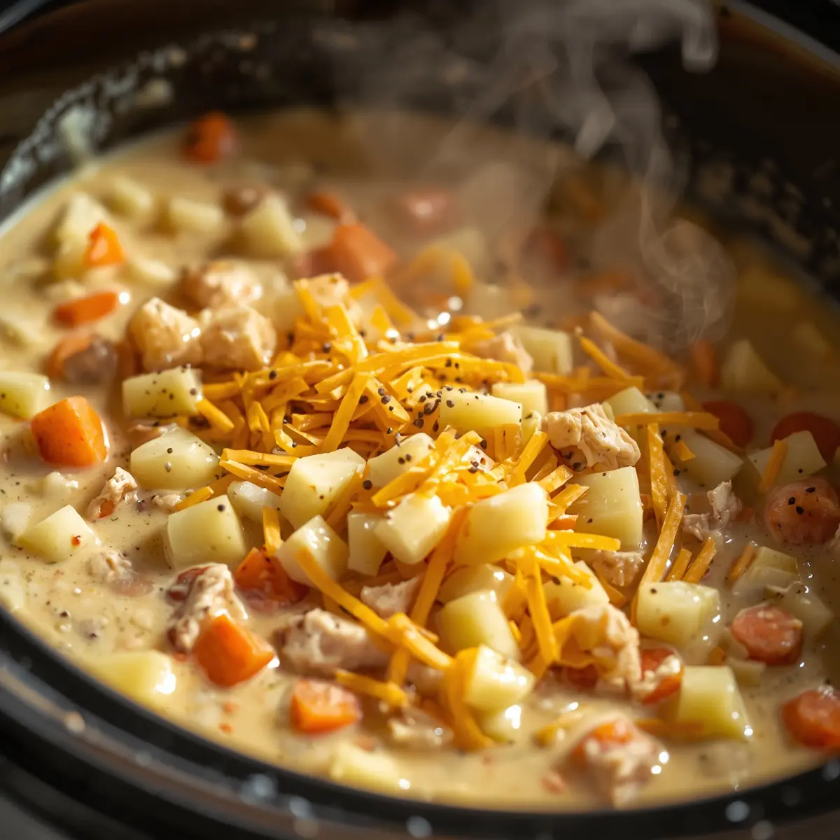 Cooking instructions for crockpot potato soup
