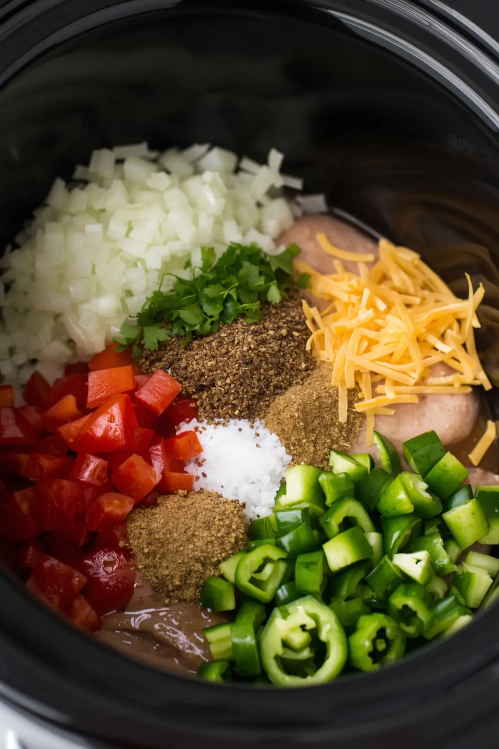 crockpot salsa chicken
