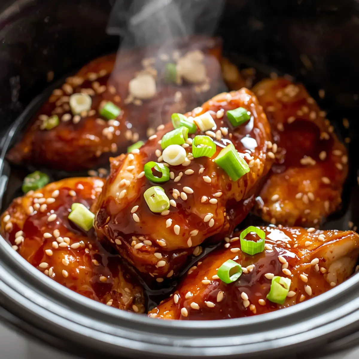 Cooking instructions for crockpot teriyaki chicken