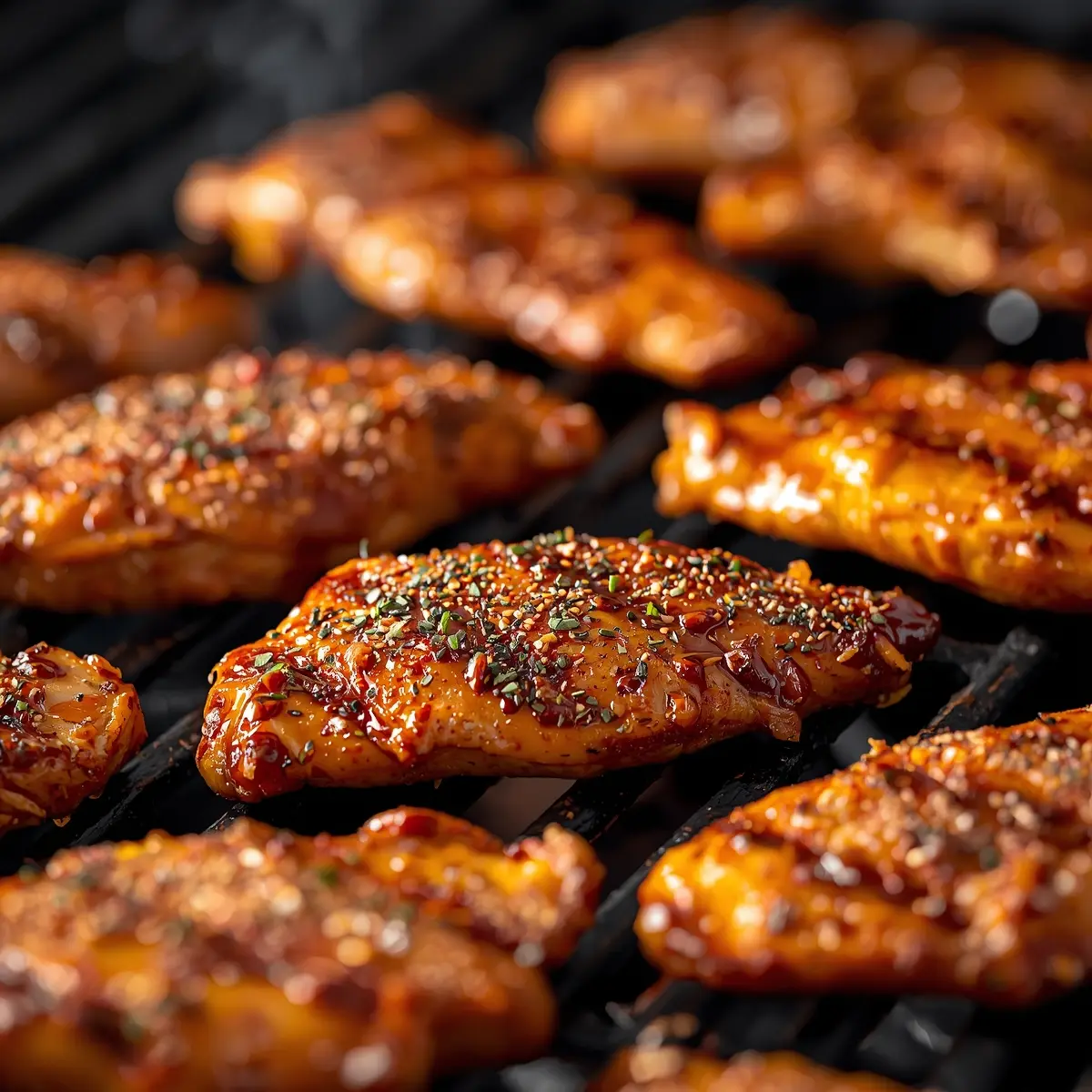 Cooking instructions for grilled chicken tenders