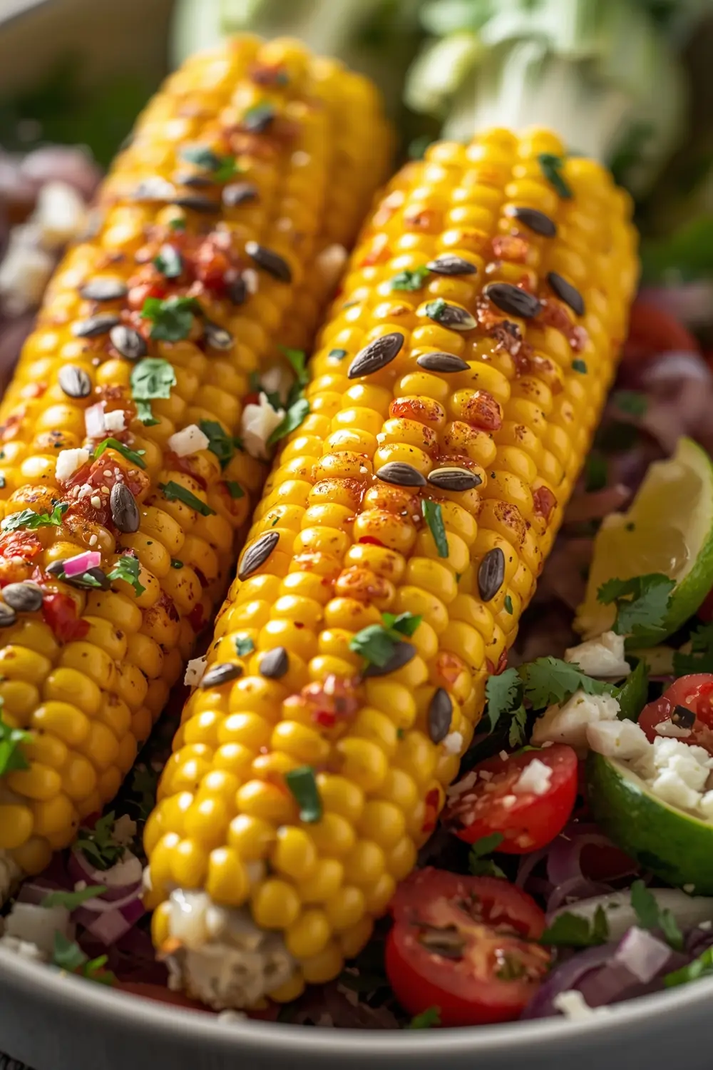 grilled corn salad