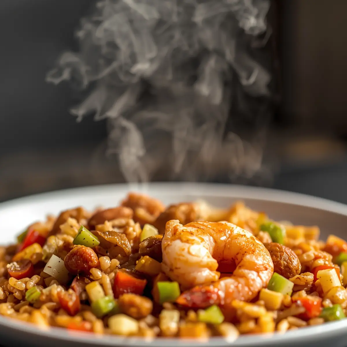 Cooking instructions for instant pot jambalaya