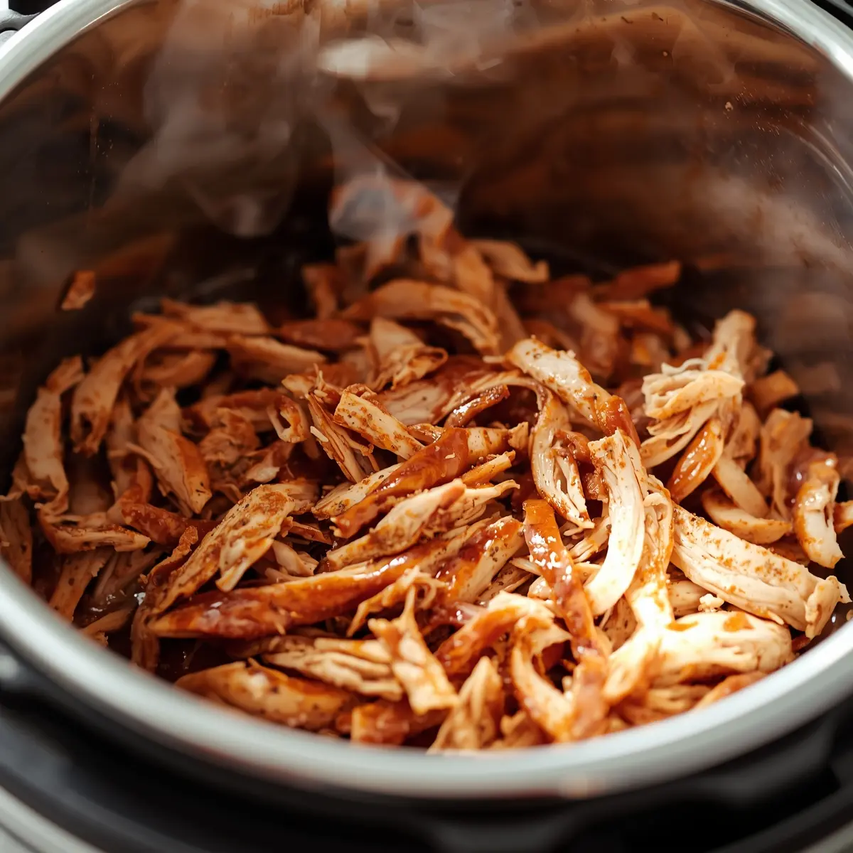 Cooking instructions for instant pot pulled chicken