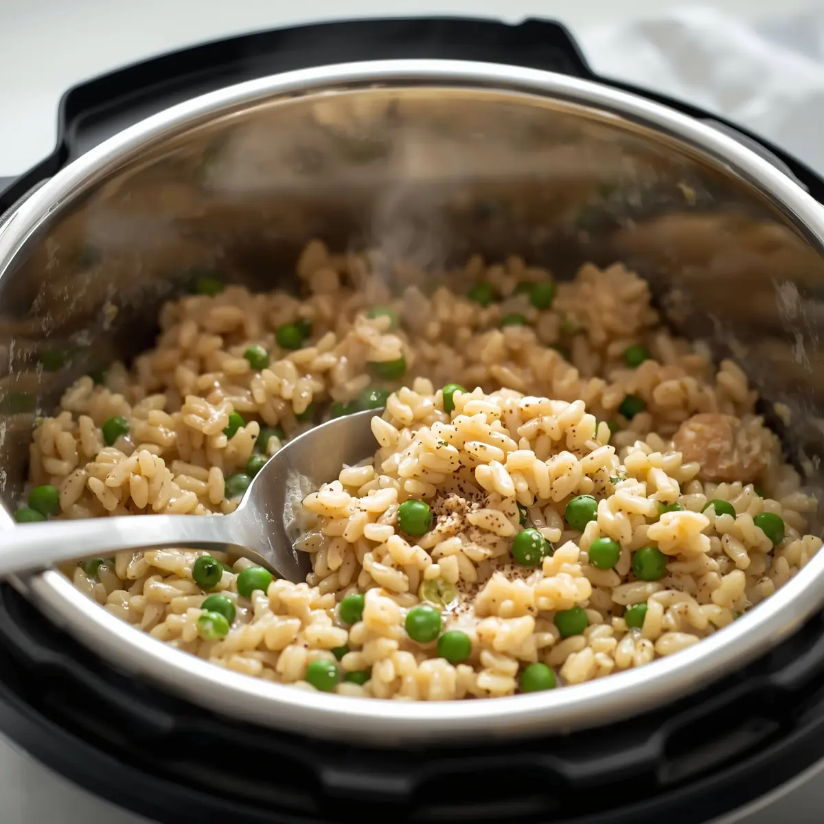 Cooking instructions for instant pot risotto