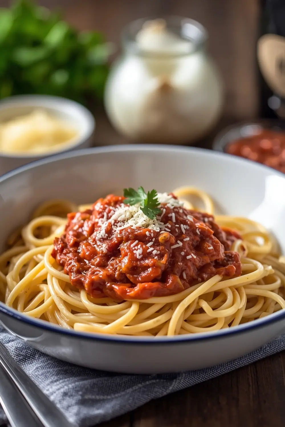 instant pot spaghetti