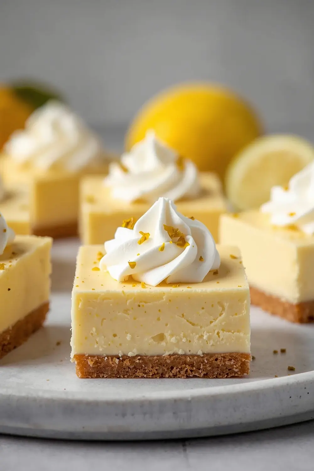 lemon cheesecake bars