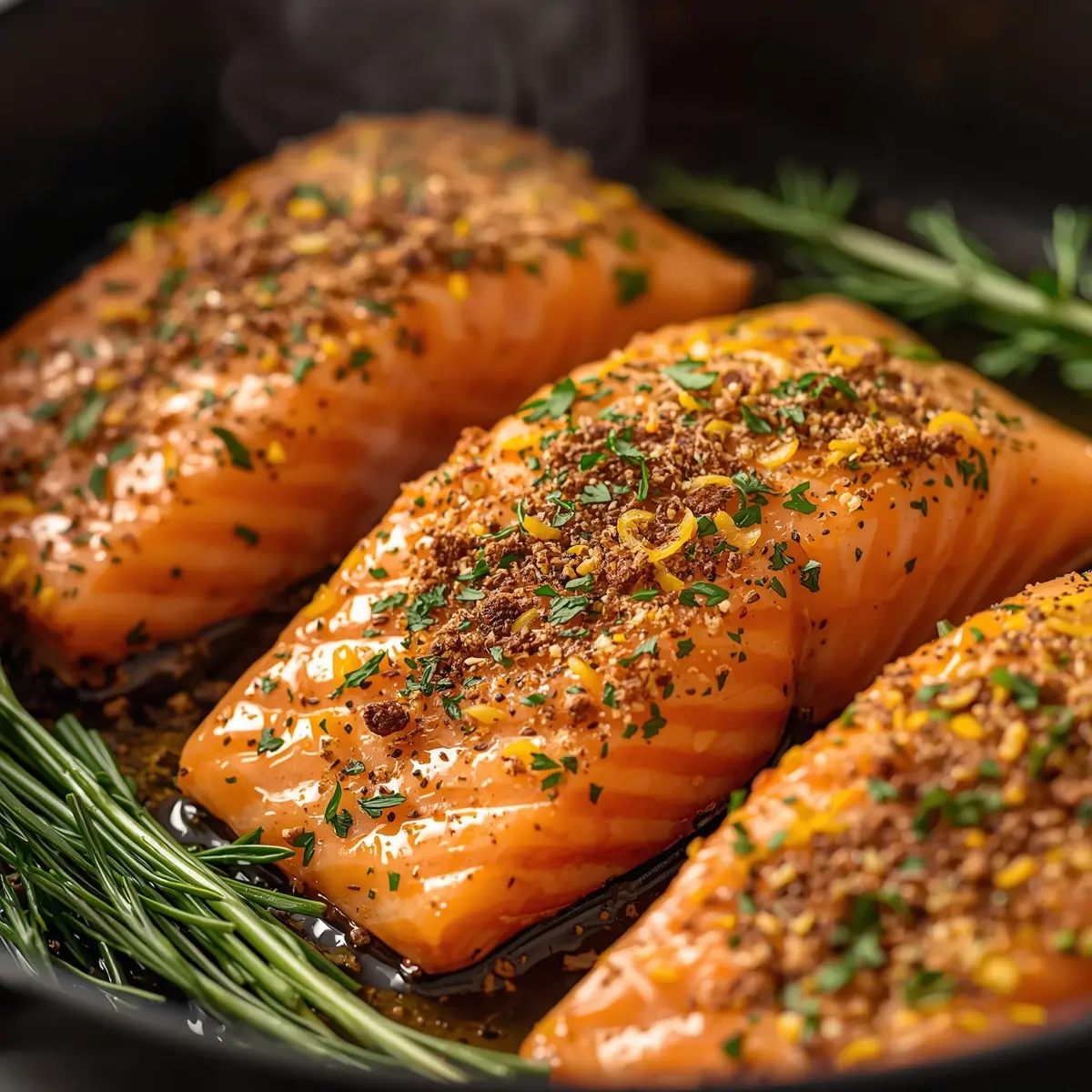 Cooking instructions for lemon dill salmon