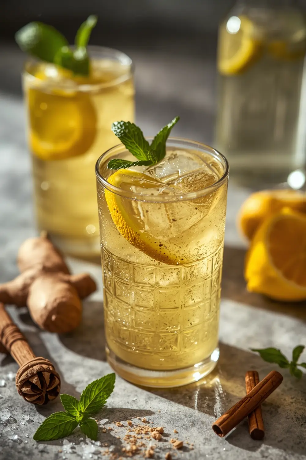lemon ginger tea