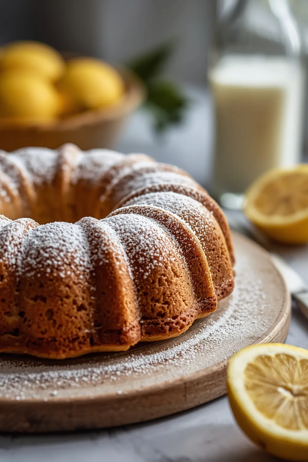 lemon olive oil cake