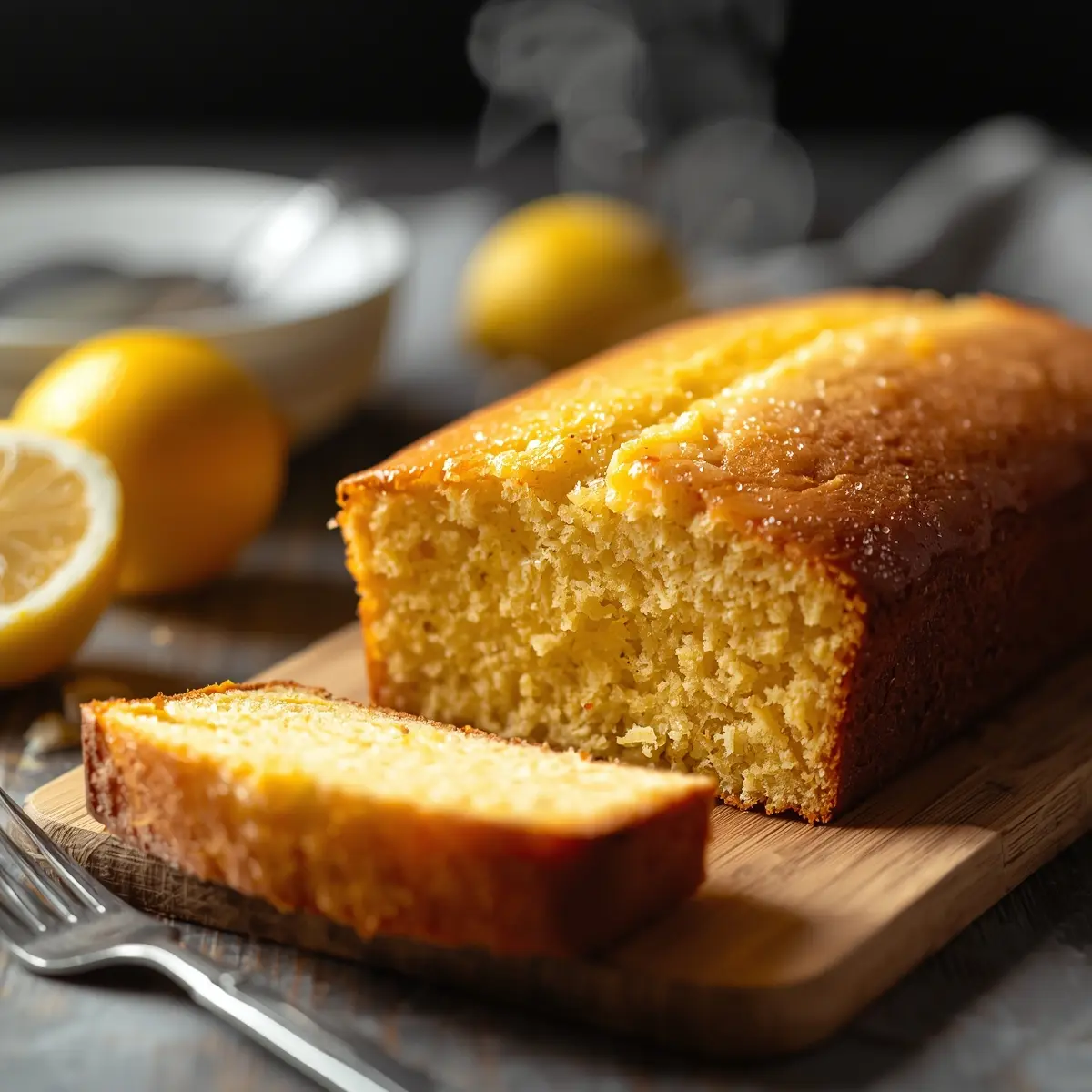 Cooking instructions for lemon pound cake