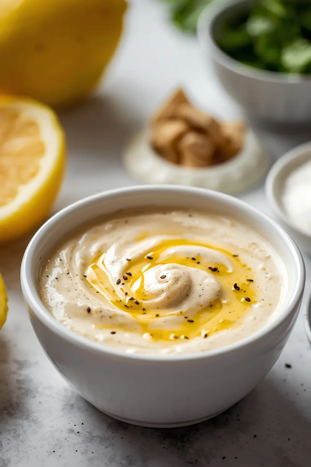 lemon tahini dressing