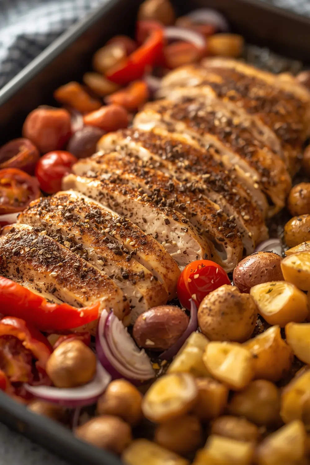 sheet pan chicken shawarma