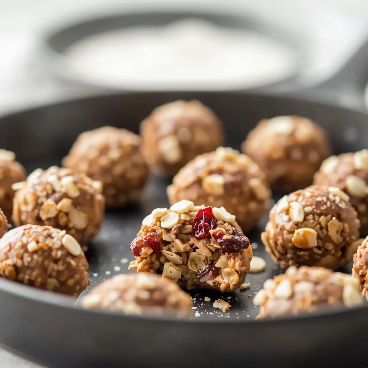 Cooking instructions for spring energy bites