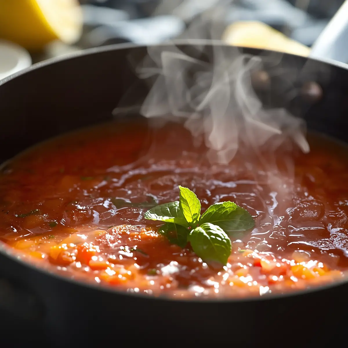 Cooking instructions for spring gazpacho