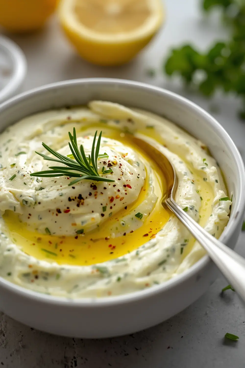 spring herb butter