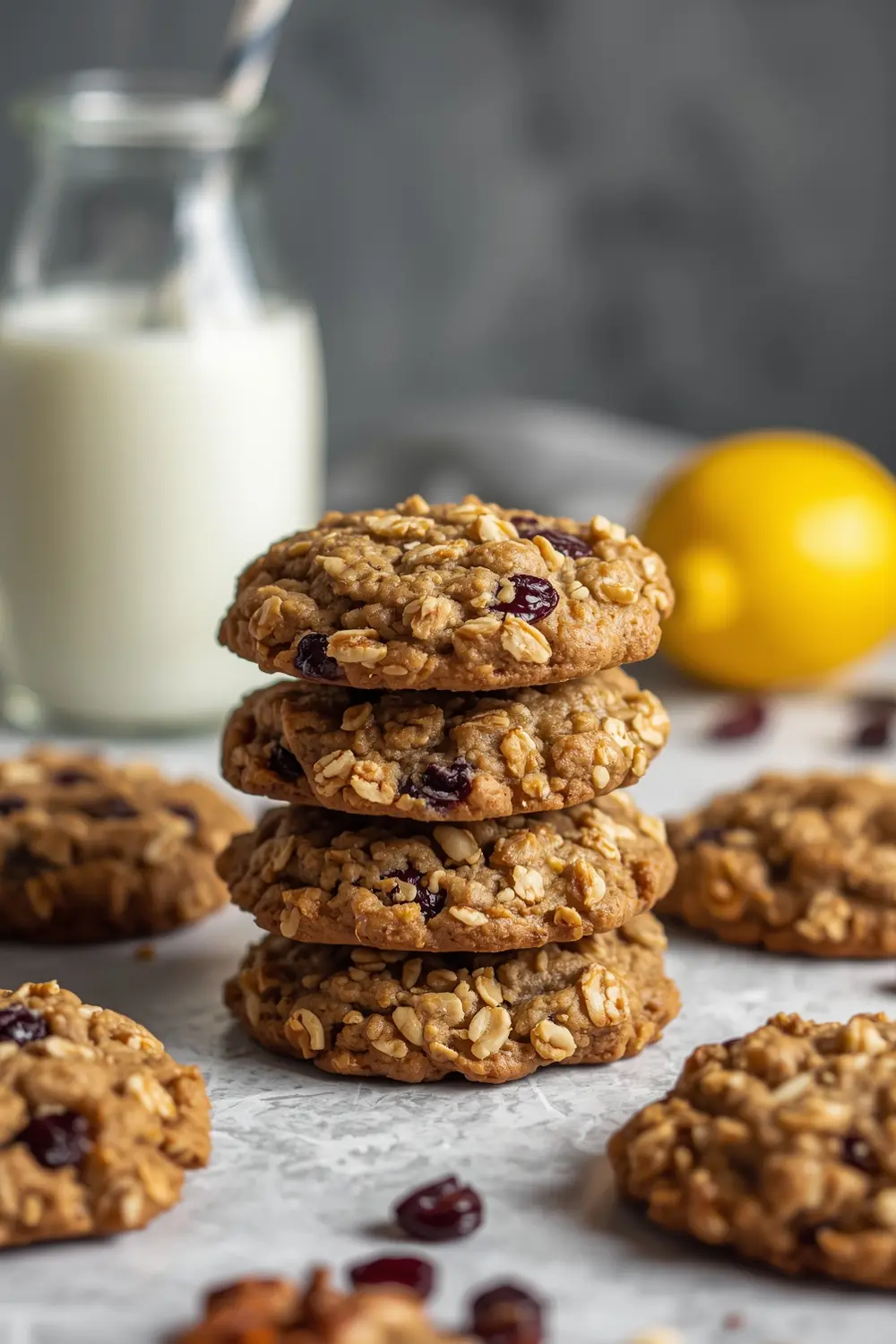 spring oatmeal cookies