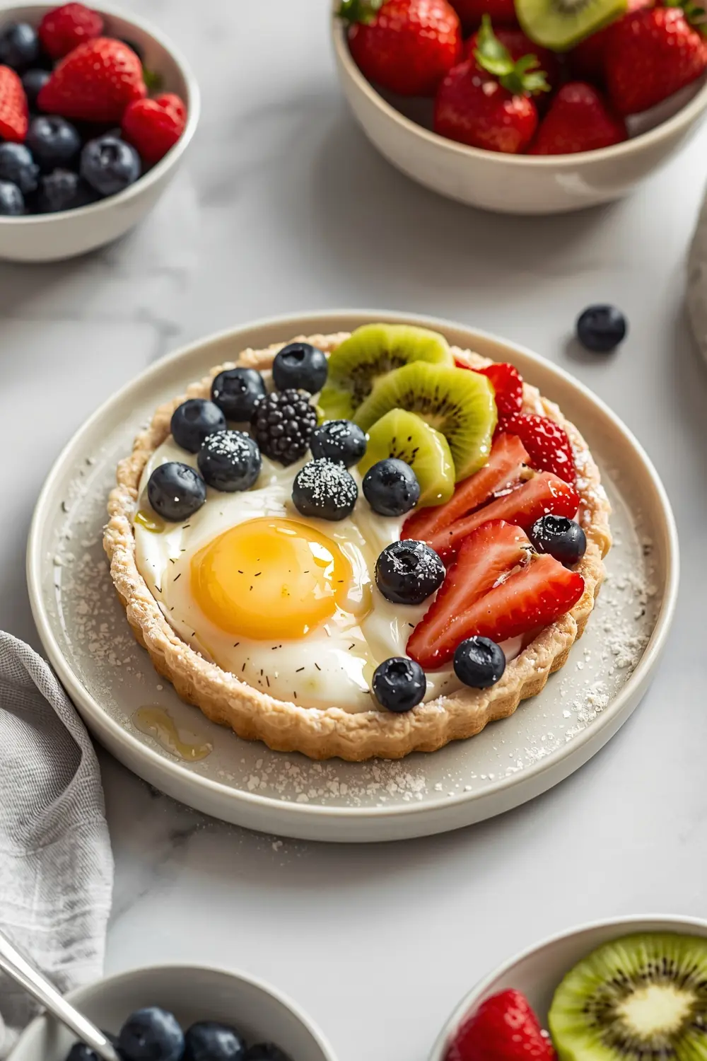 4th july fruit tart