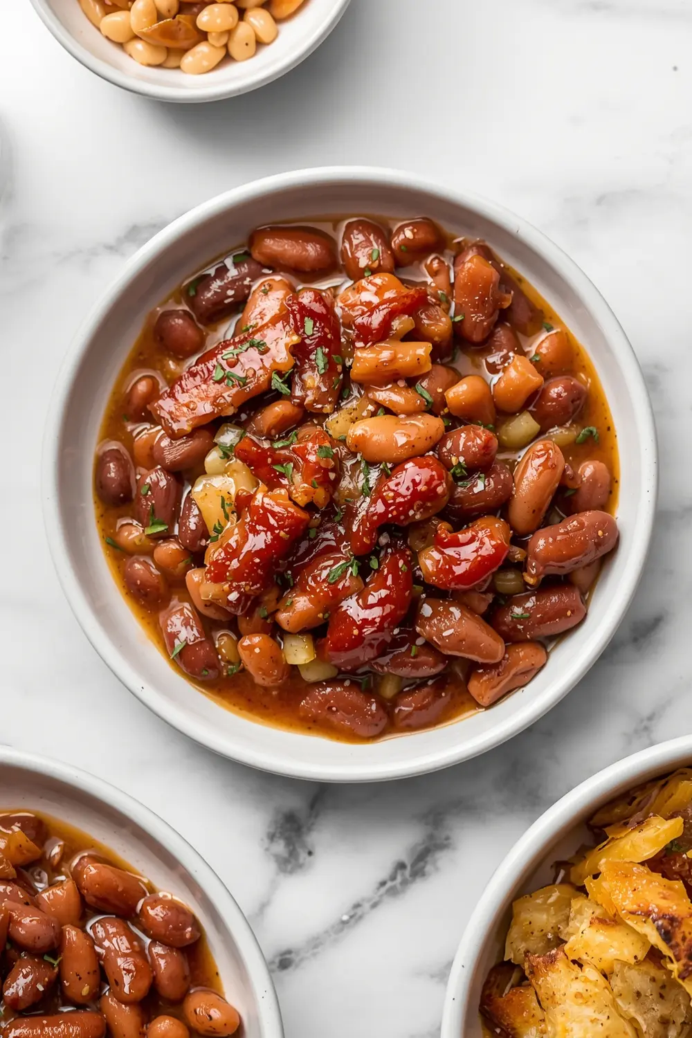 BBQ baked beans slow cooker