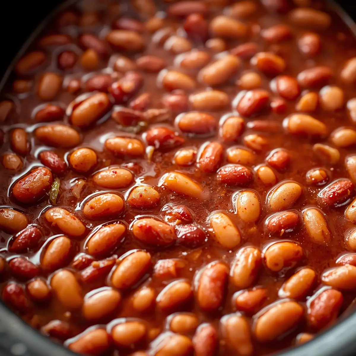 Cooking instructions for BBQ baked beans slow cooker