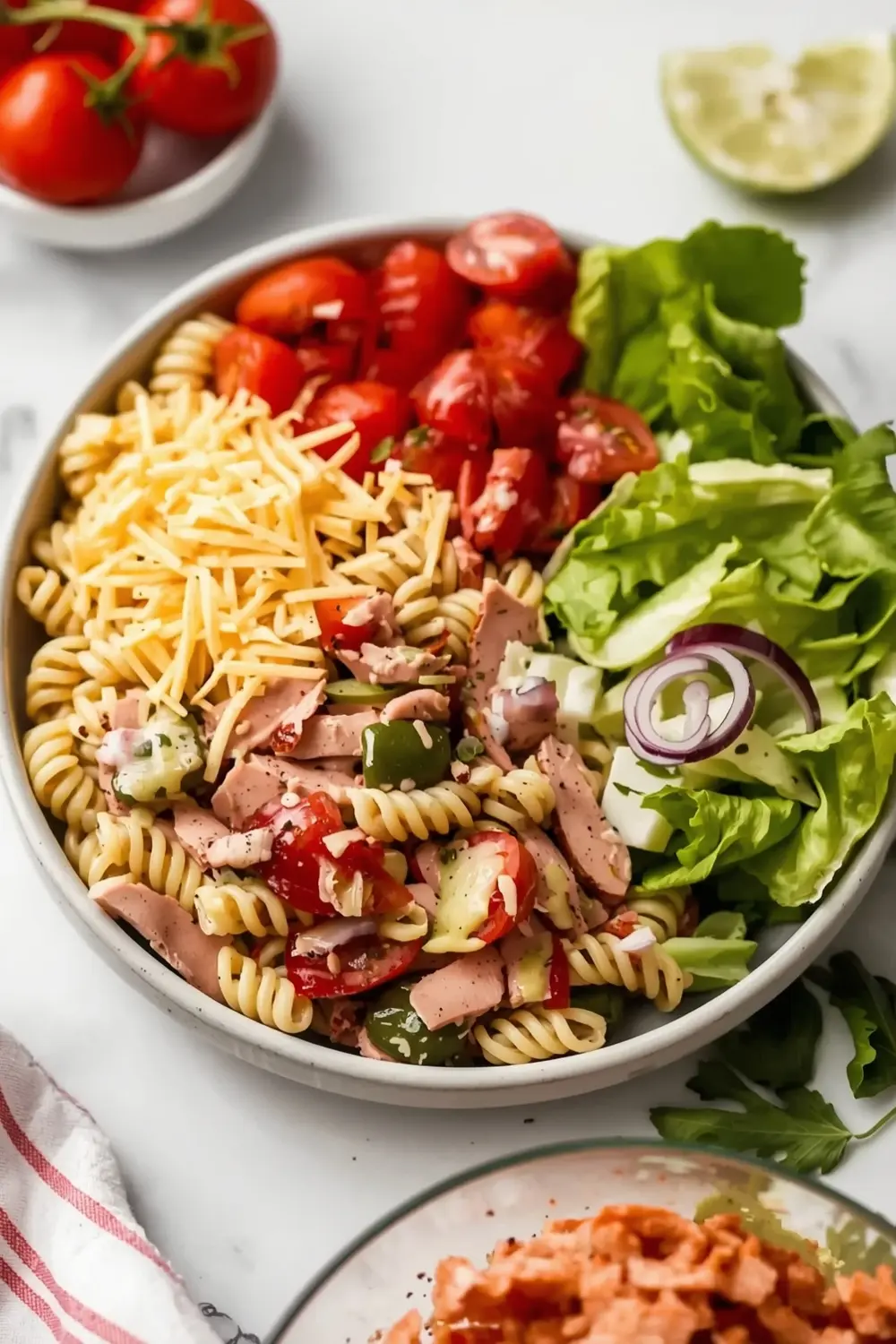 BLT pasta salad summer